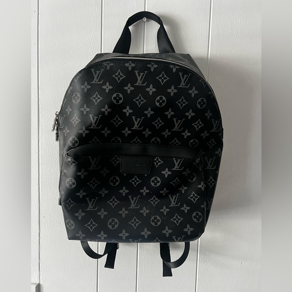 Louis Vuitton Eclipse Monogram Black Backpack - Picture 1 of 6
